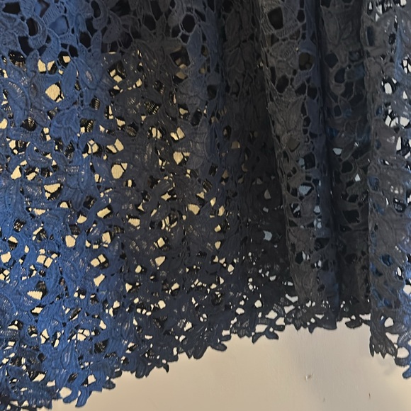 NWT, ASTR the label lace dress in navy, L - Picture 7 of 9